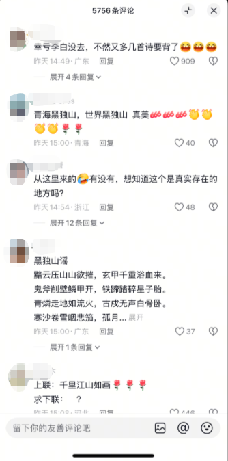 网友在青海黑独山拍下惊艳一幕 评论区沦陷了“幸亏李白没来 不然又多几首诗要背了”