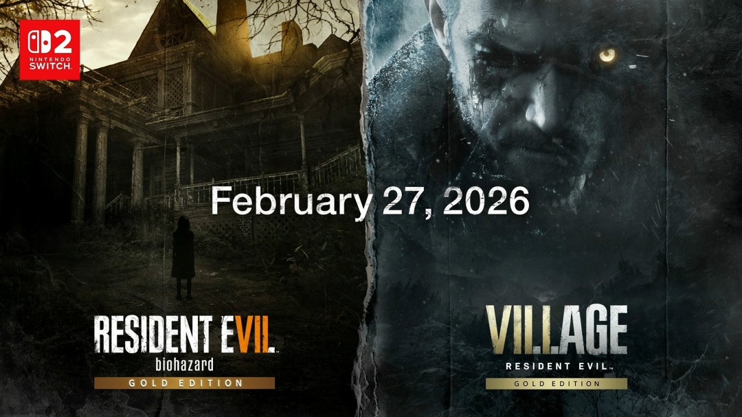 《生化危机7：黄金版》《生化危机8：黄金版》2026年2月登陆Switch 2