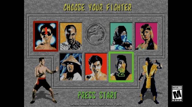 《真人快打遗产收藏》10月30日发售 经典系列游戏集结