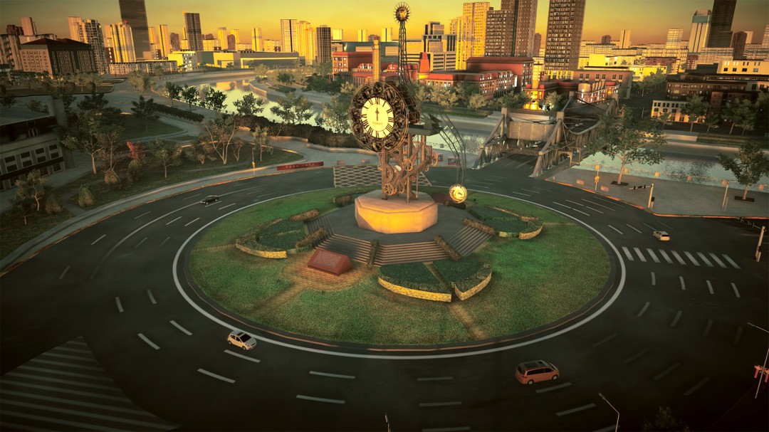 国产竞速游戏《全速以赴》先行预告 以天津为原型