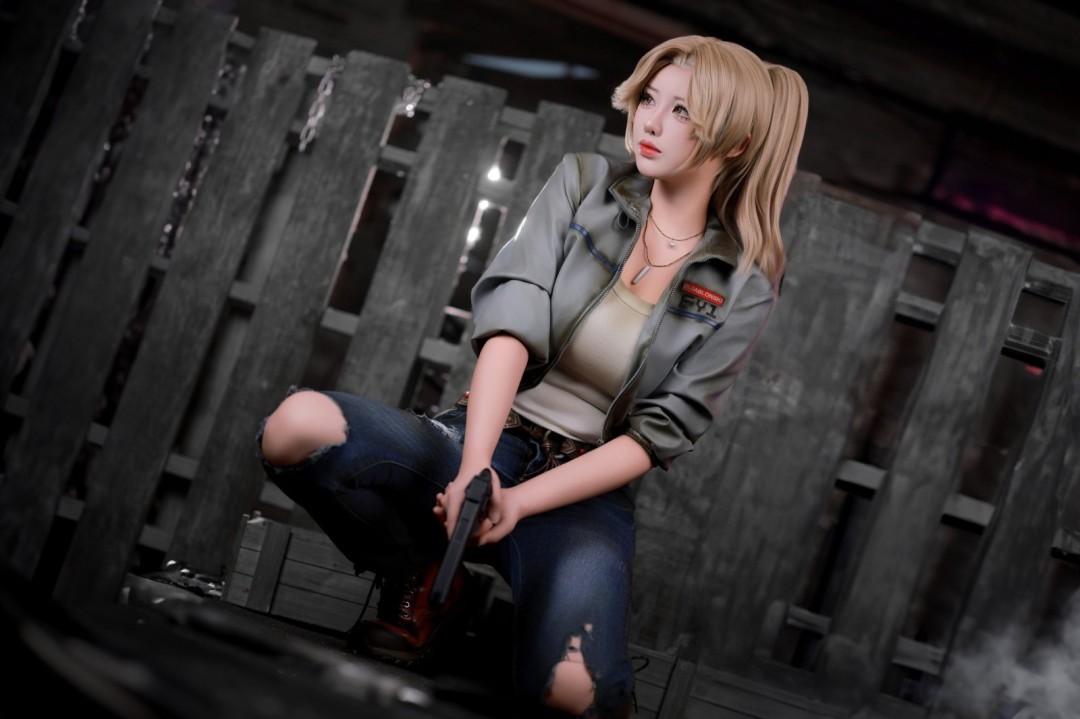 还原度超高！性感韩援Yasal最新《消逝的光芒：困兽》COS美图