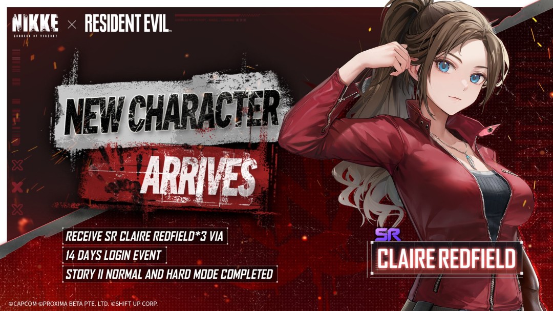 免费领克莱尔！《胜利女神》《生化》联动9.24开启