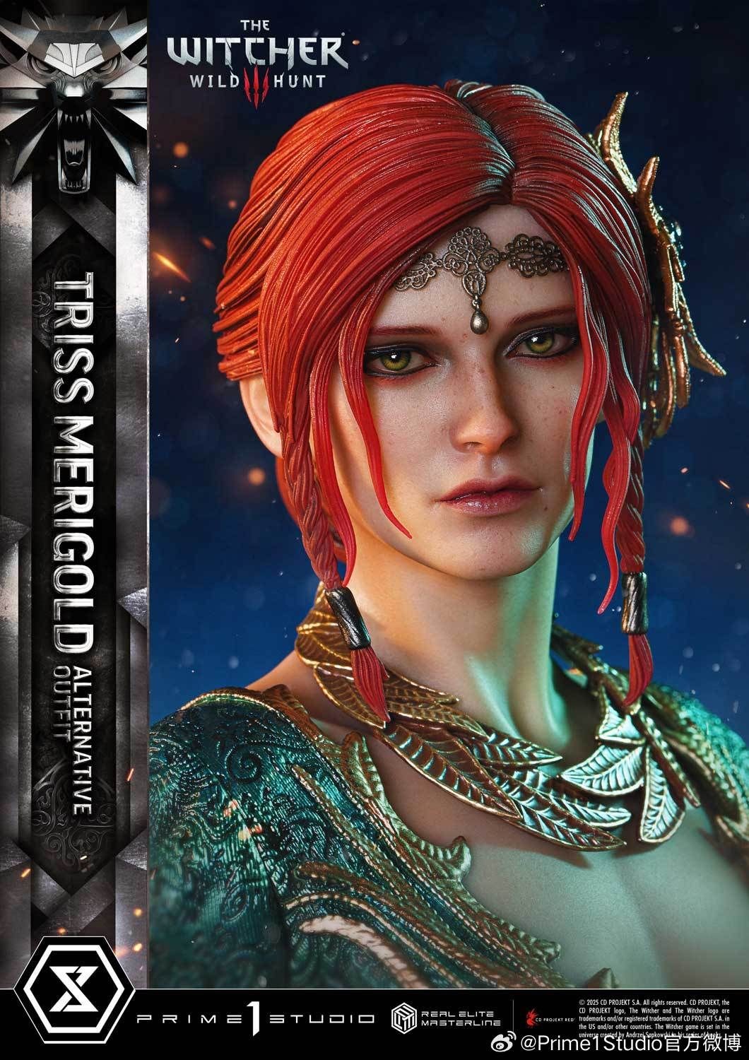 《巫师3》特莉丝雕像开启预约：肌肤细腻 柔美逼真