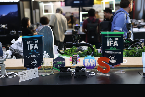 DJI 大疆新品闪耀德国 IFA 2025 斩获十余项“Best of IFA”奖项
