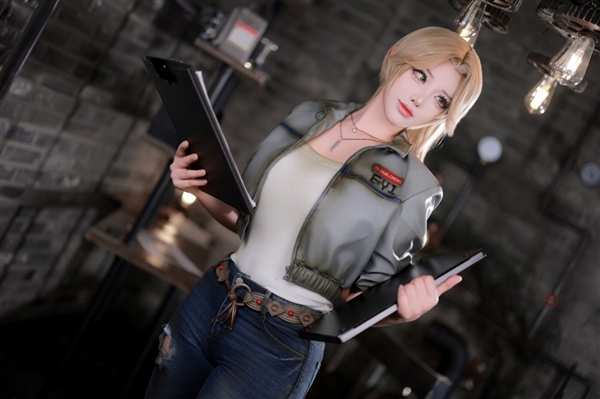 还原度超高！性感韩援Yasal最新《消逝的光芒：困兽》COS美图